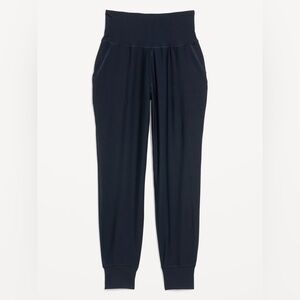 Navy Blue Old Navy High-Waisted PowerSoft 7/8 Joggers, XXL